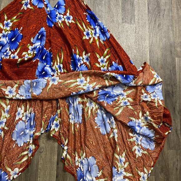 Aloha Fashion Hawaiian Fashion Swim Cover Tropical One Size Dress - Picture 2 of 6